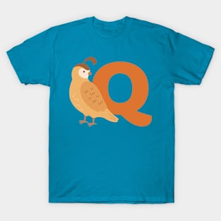 Animal alphabet Q T-Shirt